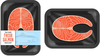Cheapest Cold Food / Freezer Custom Printed Sticker Labels - 24 Hour Print Factory